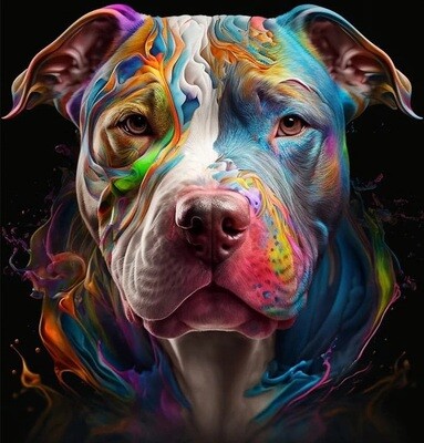 Dog - Full Drill Diamond Painting - Specially ordered for you. Delivery is approximately 4 - 6 weeks.