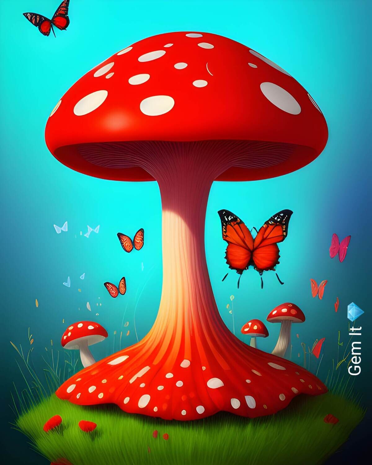 Red Toadstool - Specially ordered for you. Delivery is approximately 4 - 6 weeks.
