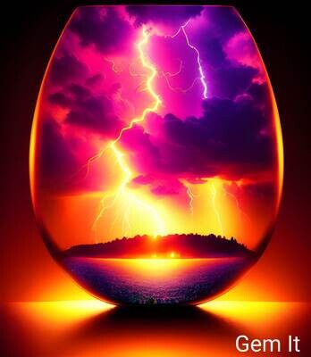 Storm in a Glass - Specially ordered for you. Delivery is approximately 4 - 6 weeks.