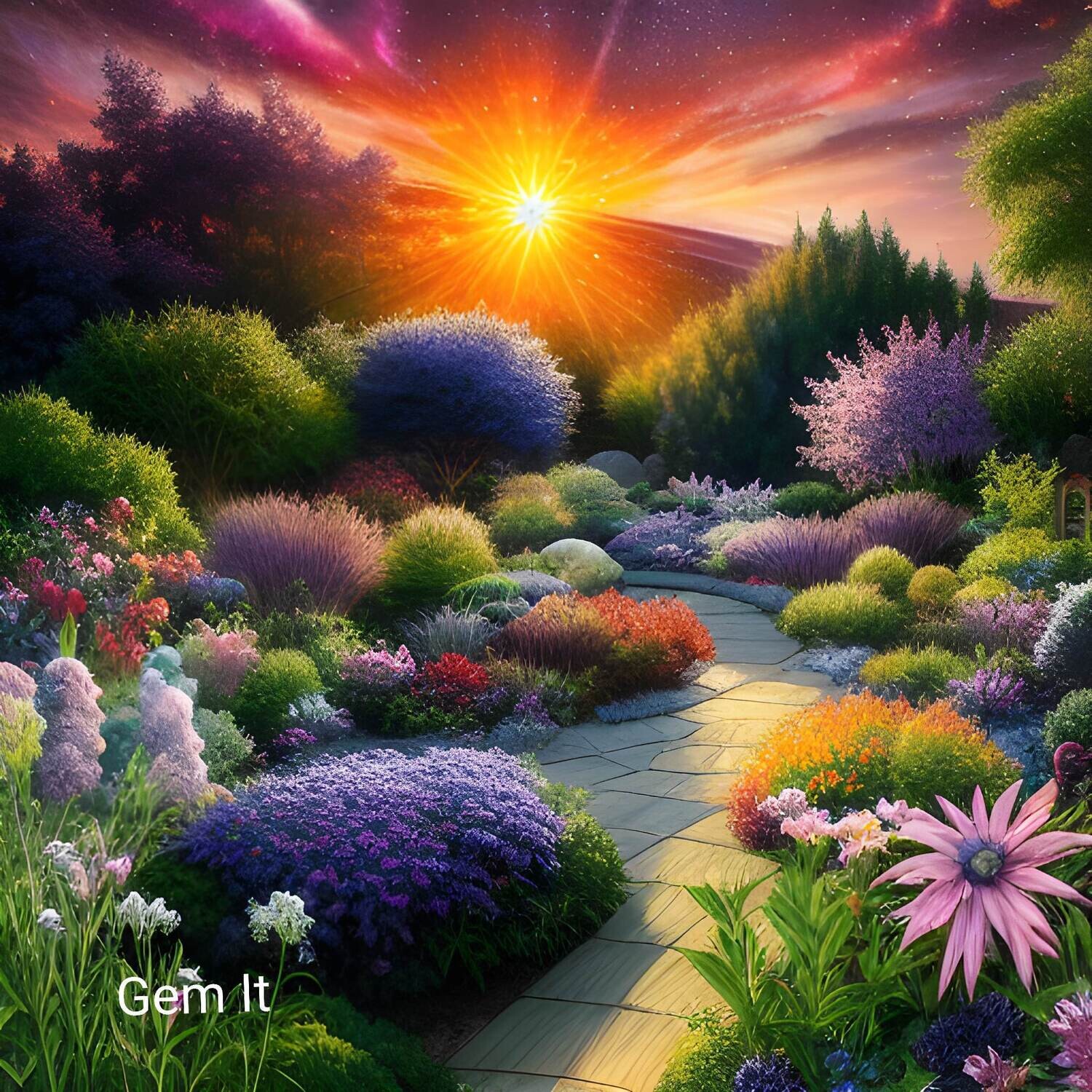 Flower Garden - Full Drill Diamond Painting - Specially ordered for you. Delivery is approximately 4 - 6 weeks.