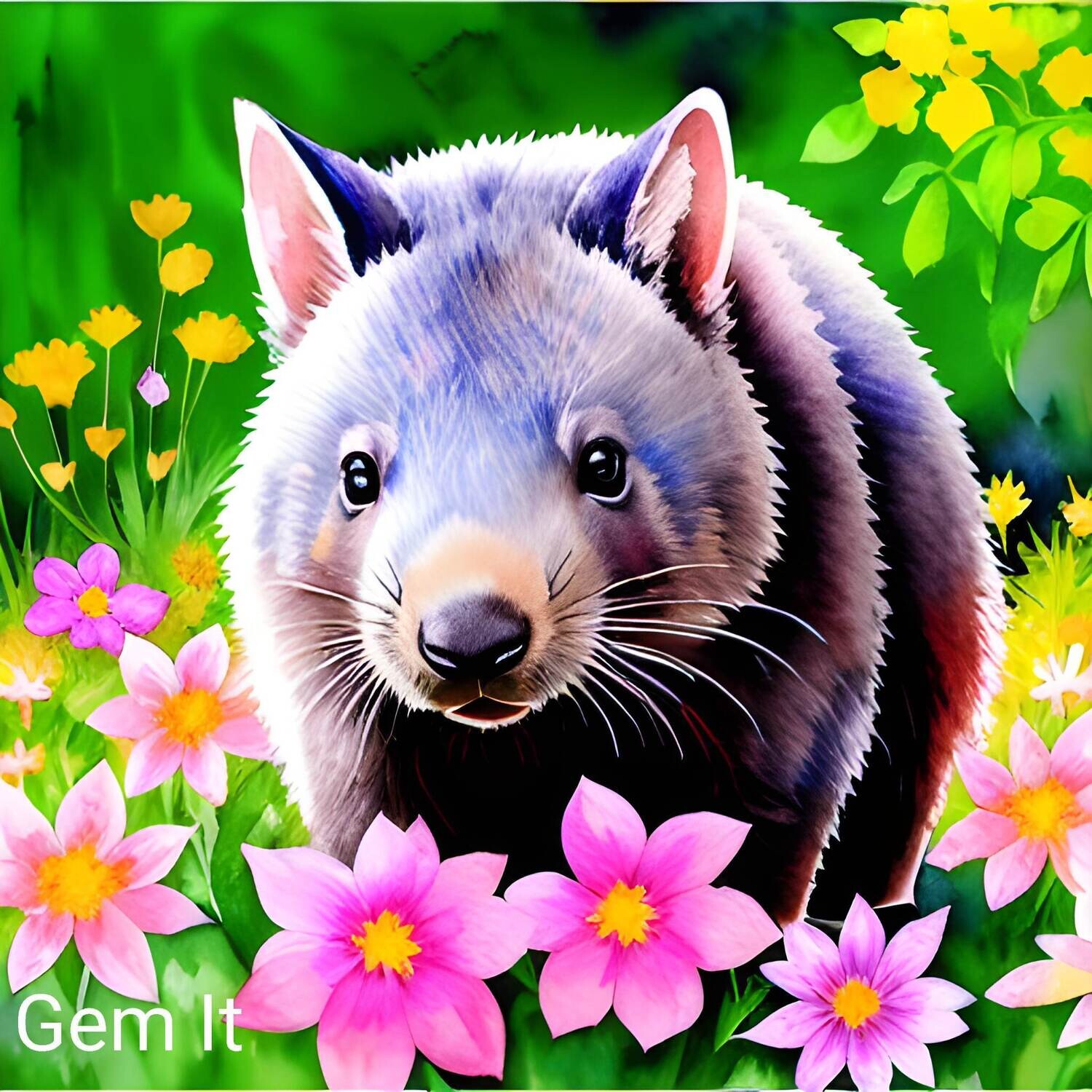Wombat 2 - Full Drill Diamond Painting - Specially ordered for you. Delivery is approximately 4 - 6 weeks.