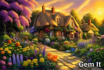 Cottage Garden House 1 - Specially ordered for you. Delivery is approximately 4 - 6 weeks.
