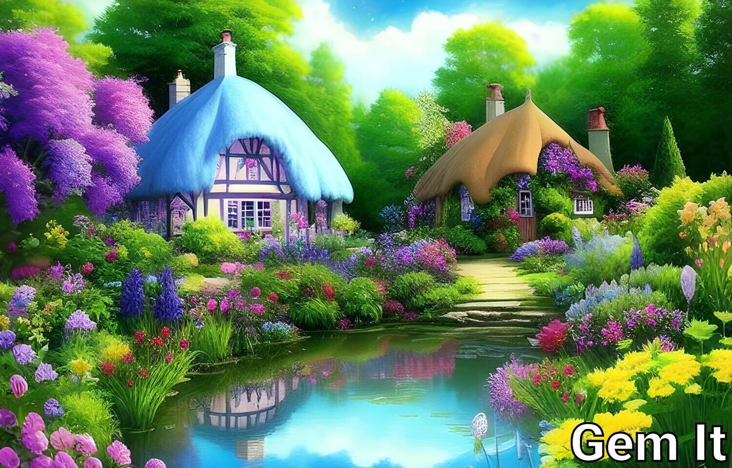 Cottage House 1 - Specially ordered for you. Delivery is approximately 4 - 6 weeks.