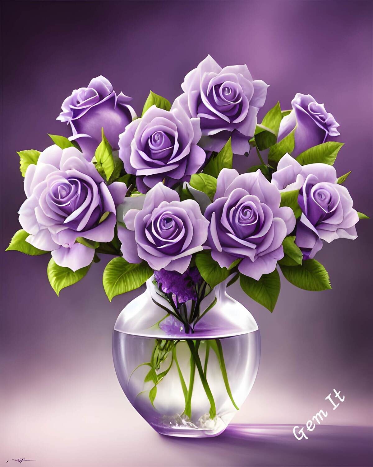 Roses Lilac 2 - Specially ordered for you. Delivery is approximately 4 - 6 weeks.
