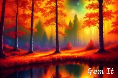 Autumn Forest 1 - Specially ordered for you. Delivery is approximately 4 - 6 weeks.