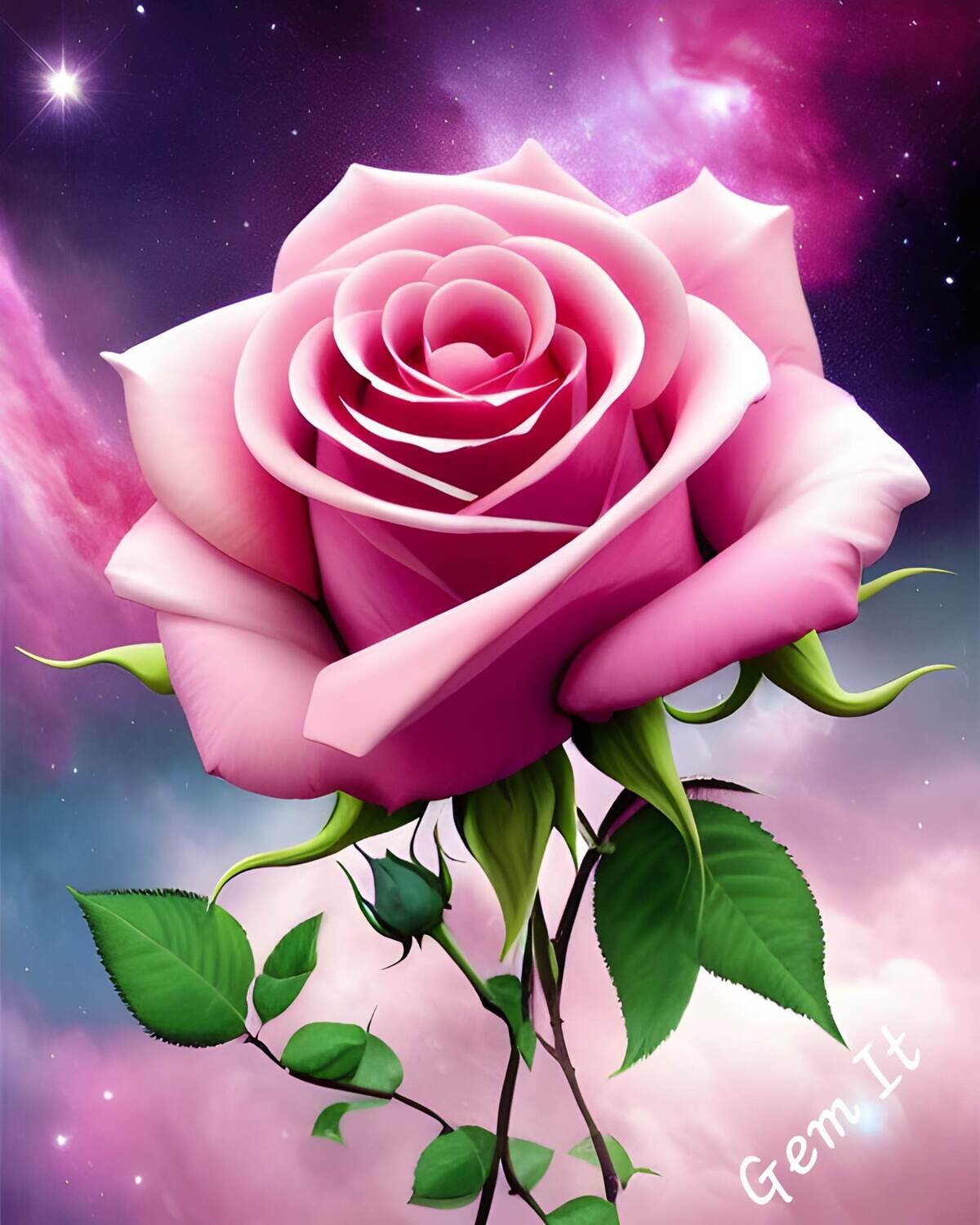 Single Rose Pink 1 - Specially ordered for you. Delivery is approximately 4 - 6 weeks.