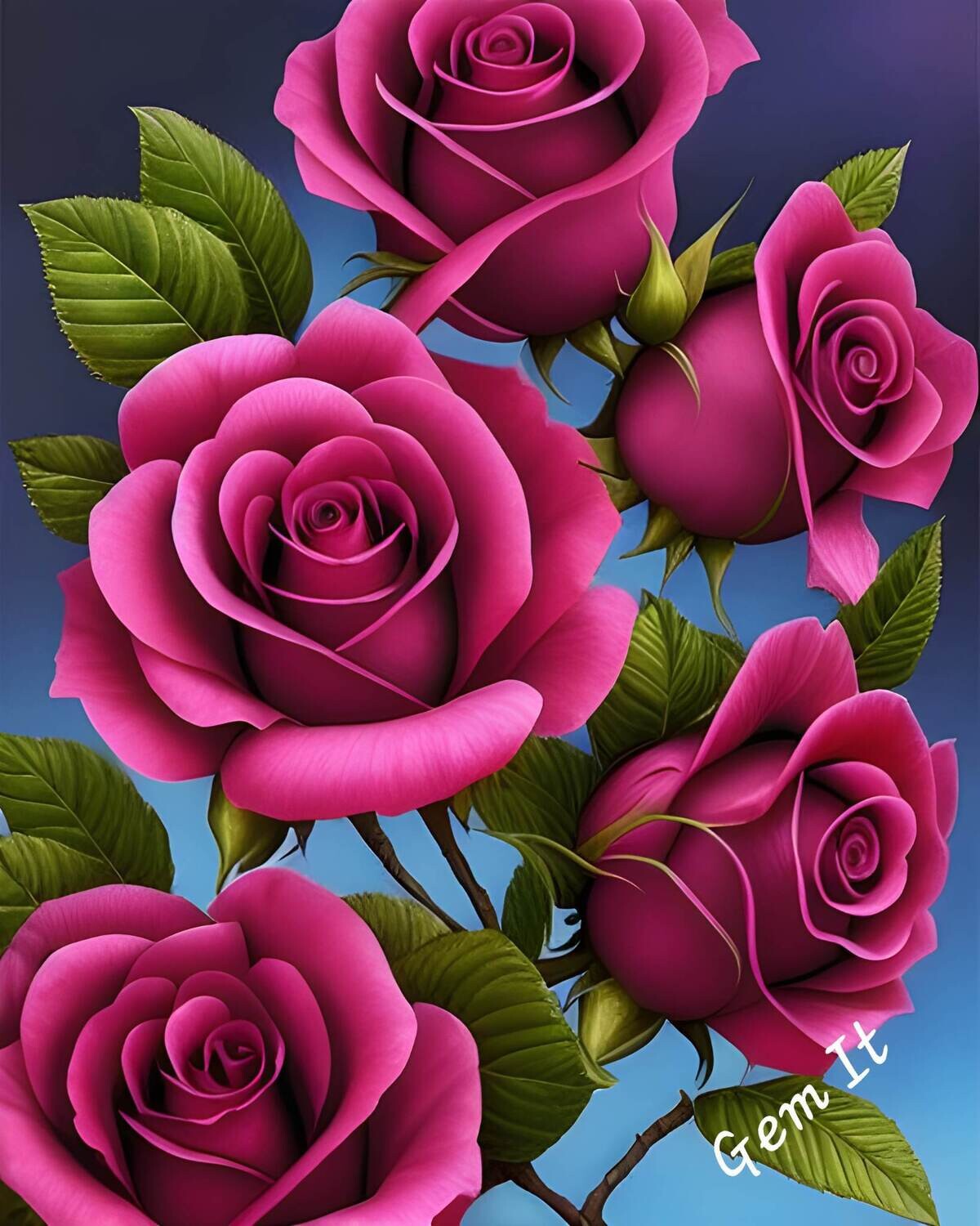 Roses Cerise 1 - Specially ordered for you. Delivery is approximately 4 - 6 weeks.