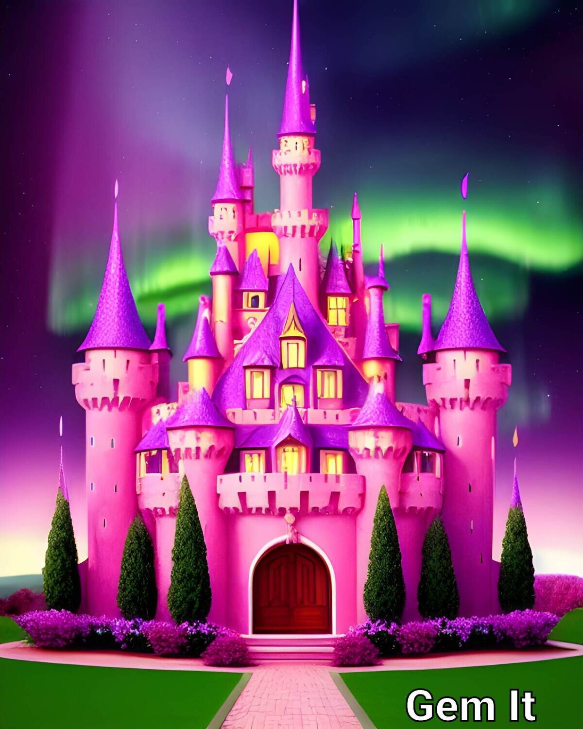 Pink Castle 4 - Specially ordered for you. Delivery is approximately 4 - 6 weeks.