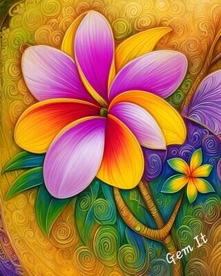 Tropical Flower 125 - Specially ordered for you. Delivery is approximately 4 - 6 weeks.