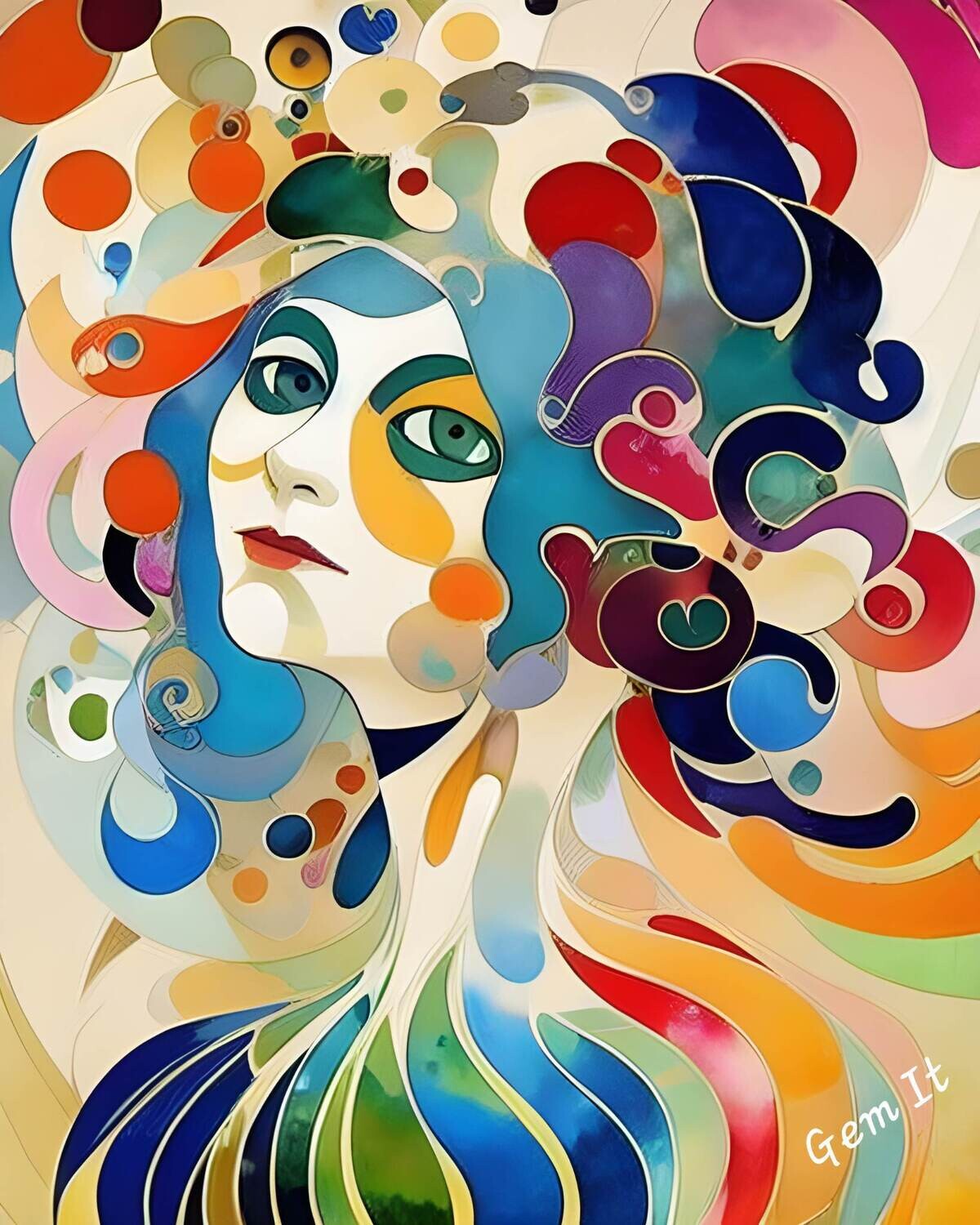Abstract Lady 270 - Specially ordered for you. Delivery is approximately 4 - 6 weeks.