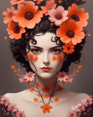 Flower Lady 4 - Specially ordered for you. Delivery is approximately 4 - 6 weeks.