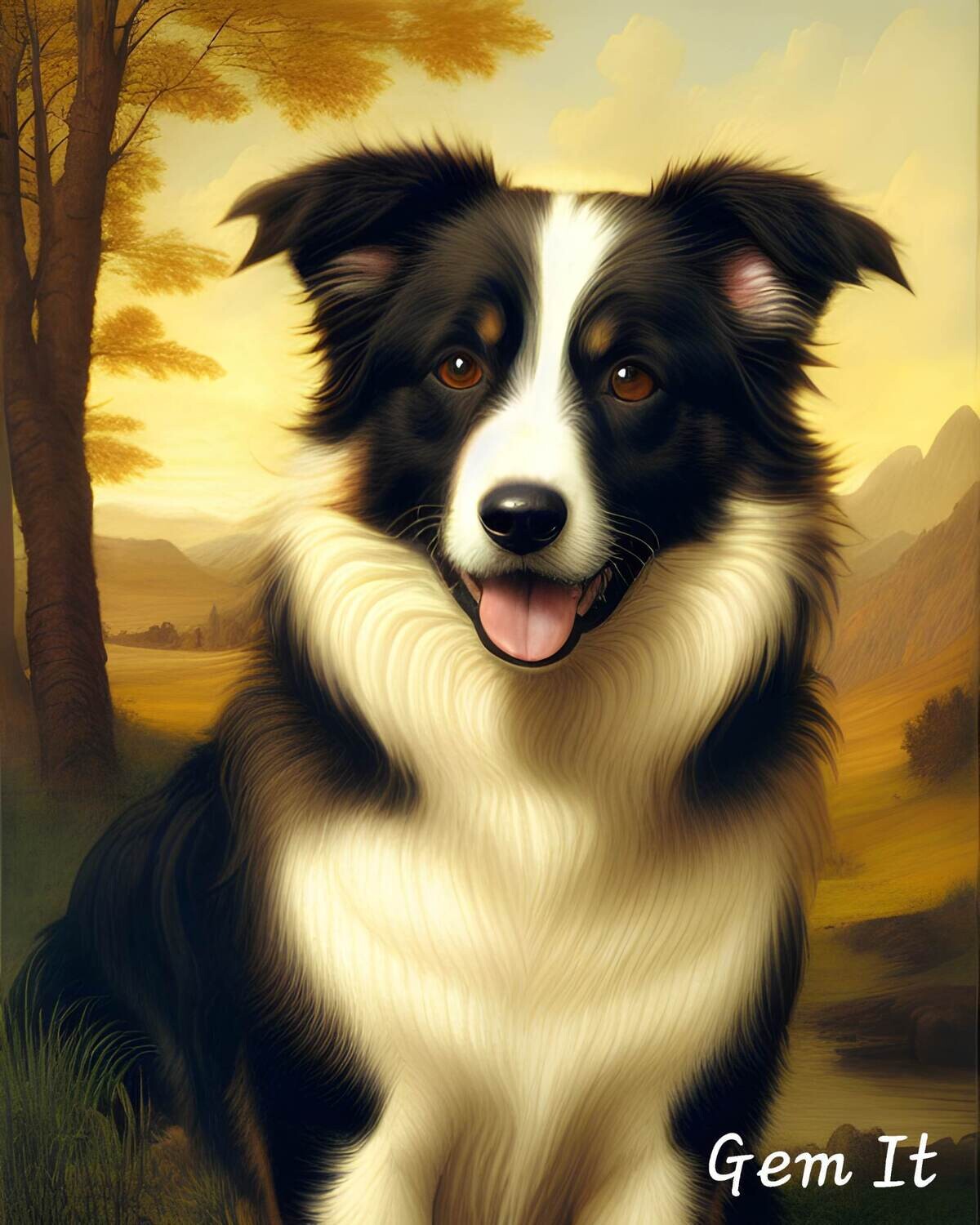 Border Collie 207 - Specially ordered for you. Delivery is approximately 4 - 6 weeks.