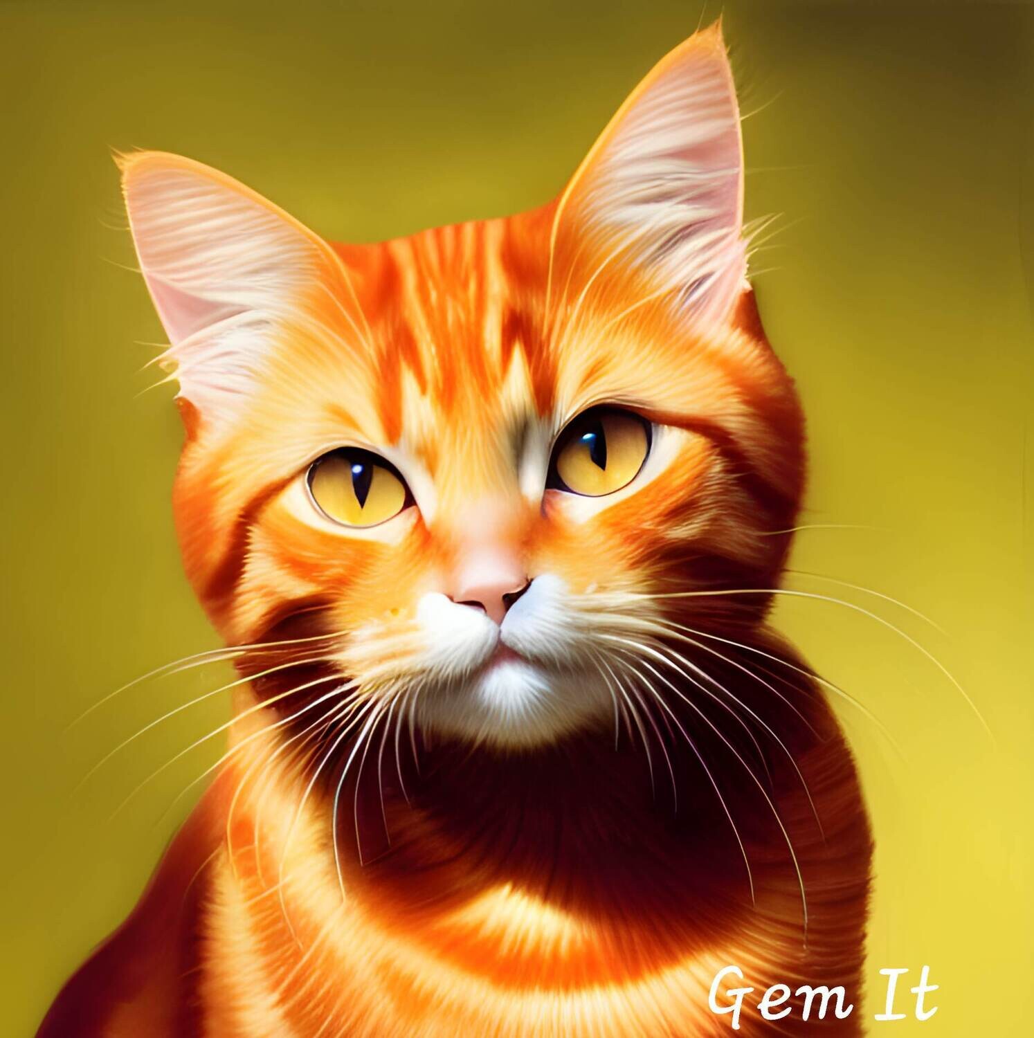 Ginger Cat 288 - Full Drill Diamond Painting - Specially ordered for you. Delivery is approximately 4 - 6 weeks.