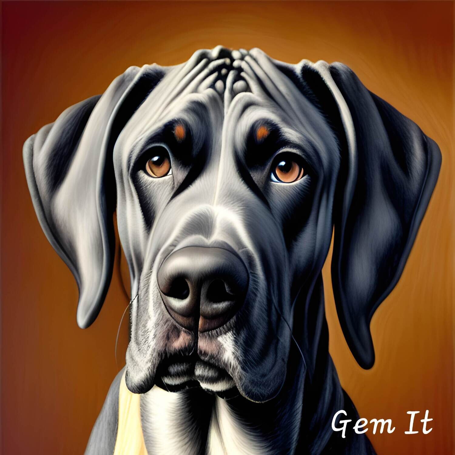 Great Dane 396  - Full Drill Diamond Painting - Specially ordered for you. Delivery is approximately 4 - 6 weeks.