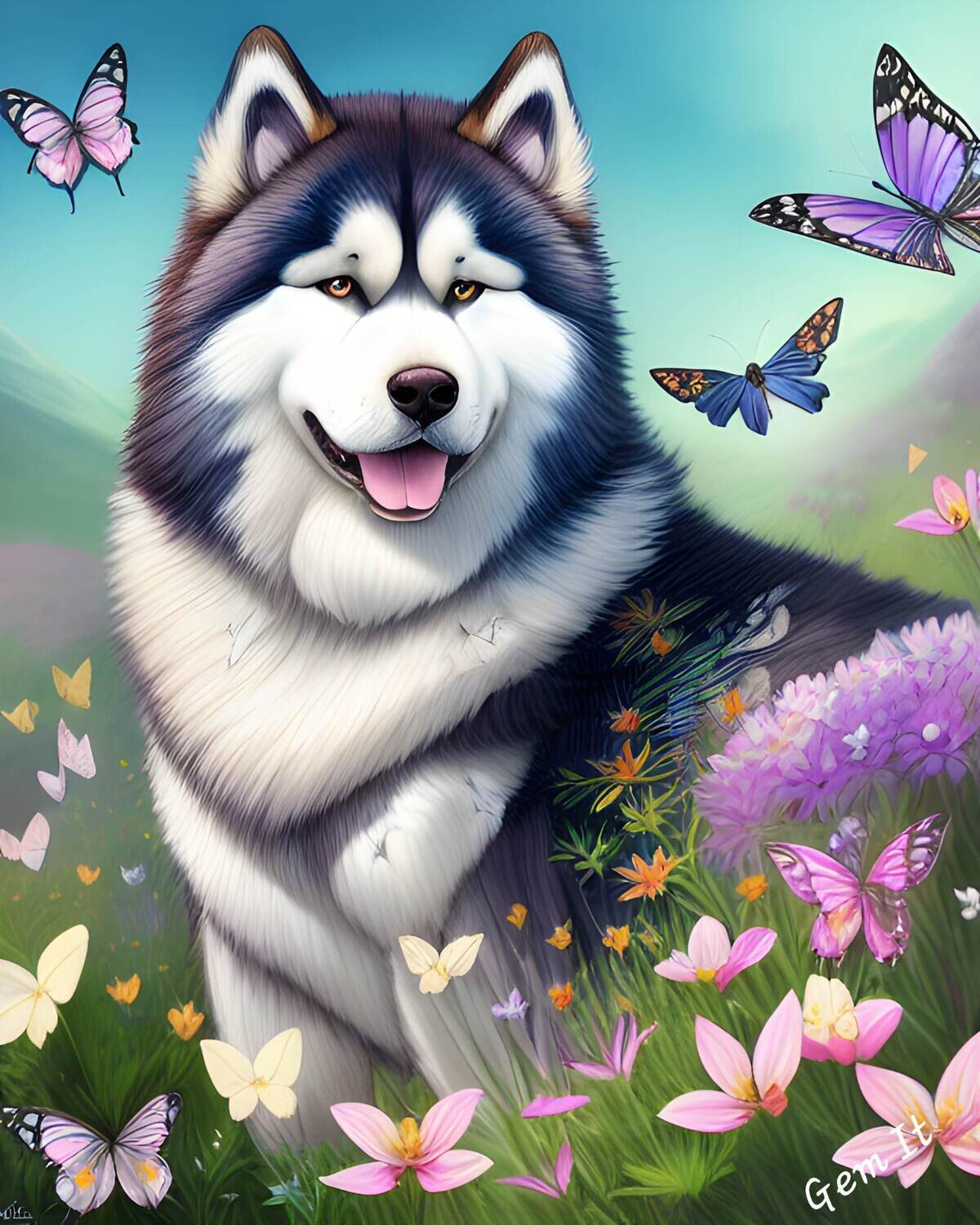 Alaskan Malamute 521  - Specially ordered for you. Delivery is approximately 4 - 6 weeks.