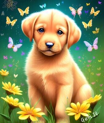 Golden Lab Puppy 505 - Specially ordered for you. Delivery is approximately 4 - 6 weeks.