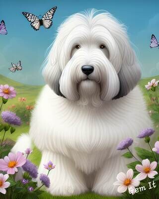 Old English Sheepdog 524 - Specially ordered for you. Delivery is approximately 4 - 6 weeks.