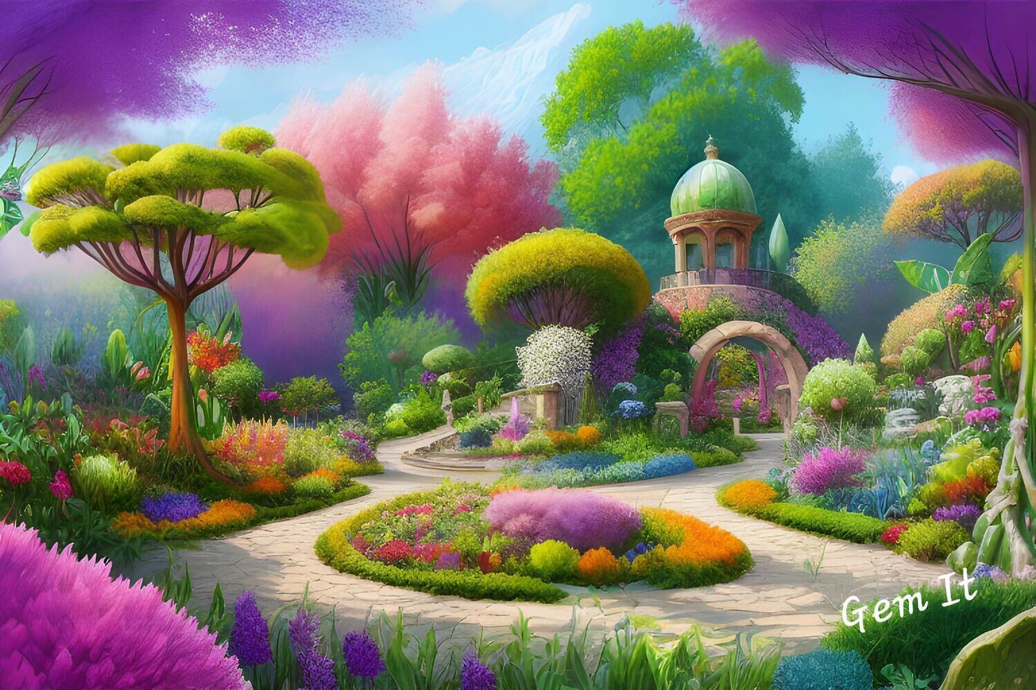 Botanical Garden 324 - Specially ordered for you. Delivery is approximately 4 - 6 weeks.