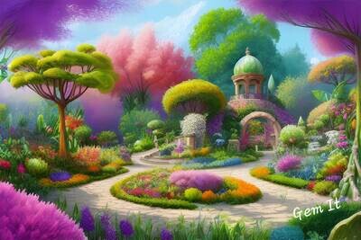 Botanical Garden 324 - Specially ordered for you. Delivery is approximately 4 - 6 weeks.