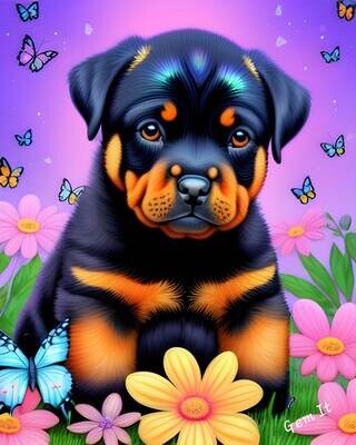 Little Rottie 526 - Specially ordered for you. Delivery is approximately 4 - 6 weeks.