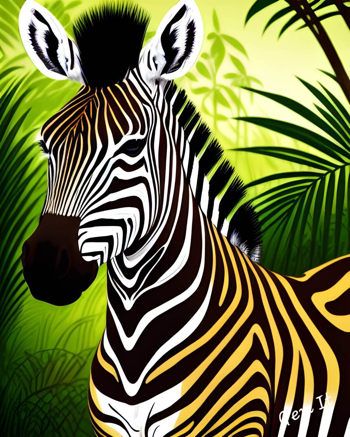 Zebra 735 - Specially ordered for you. Delivery is approximately 4 - 6 weeks.