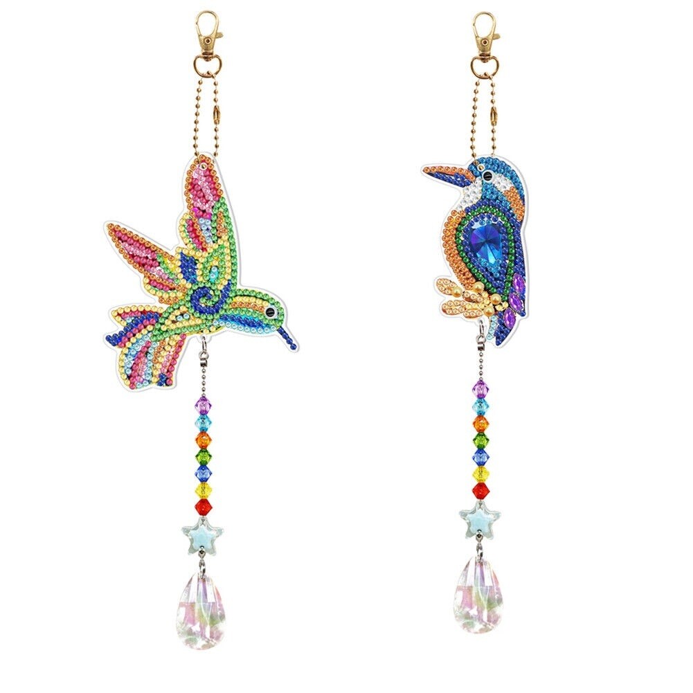 DIY  Pendants Set of 2 - BIRDS - SMDZ204
