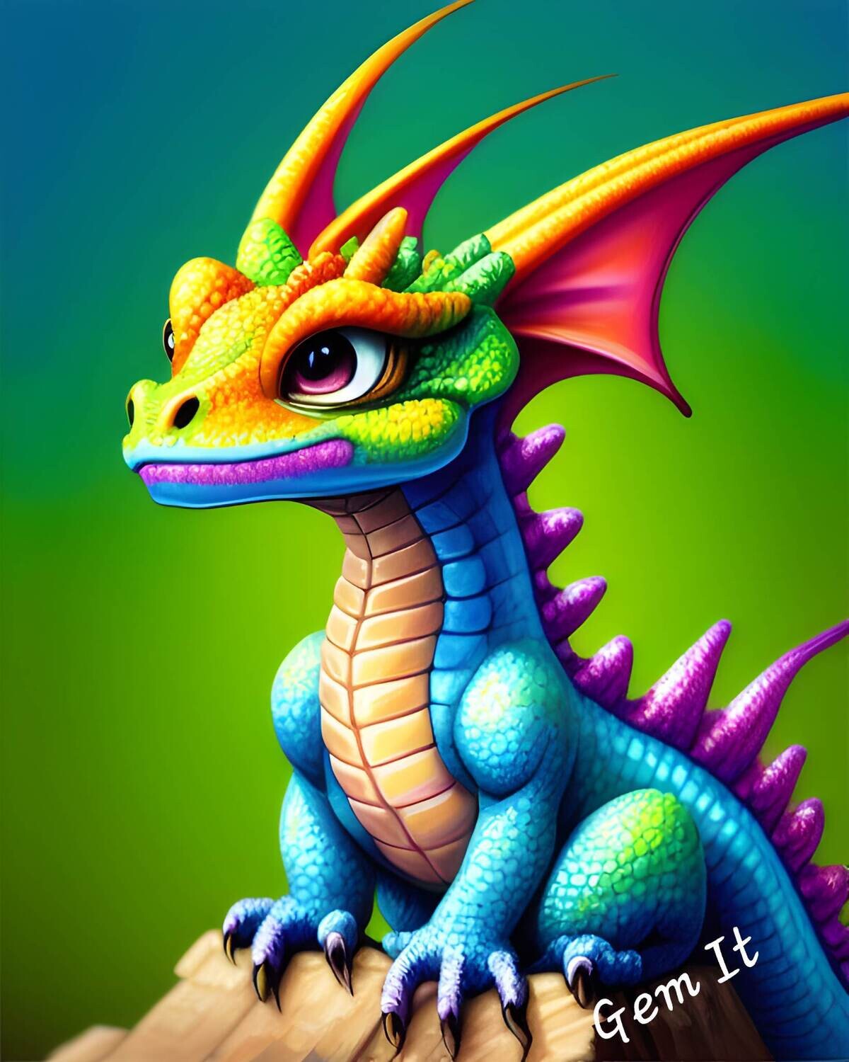 Baby Dragon 815 - Specially ordered for you. Delivery is approximately 4 - 6 weeks.