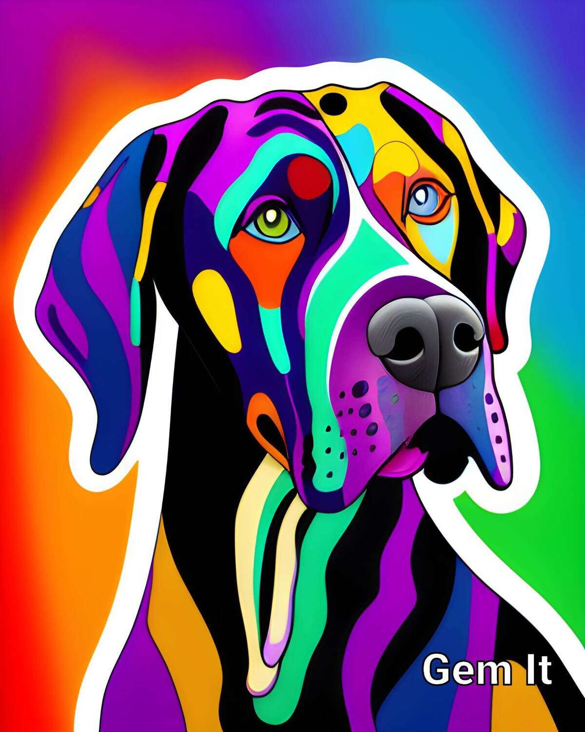 Colourful Dog 899 - Specially ordered for you. Delivery is approximately 4 - 6 weeks.