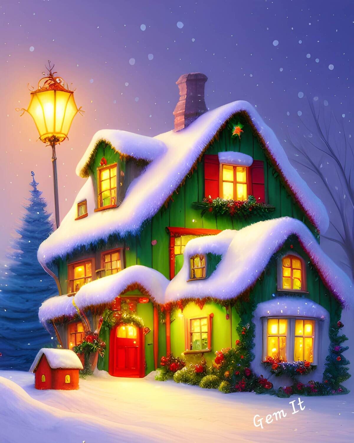 Christmas House 674 - Specially ordered for you. Delivery is approximately 4 - 6 weeks.