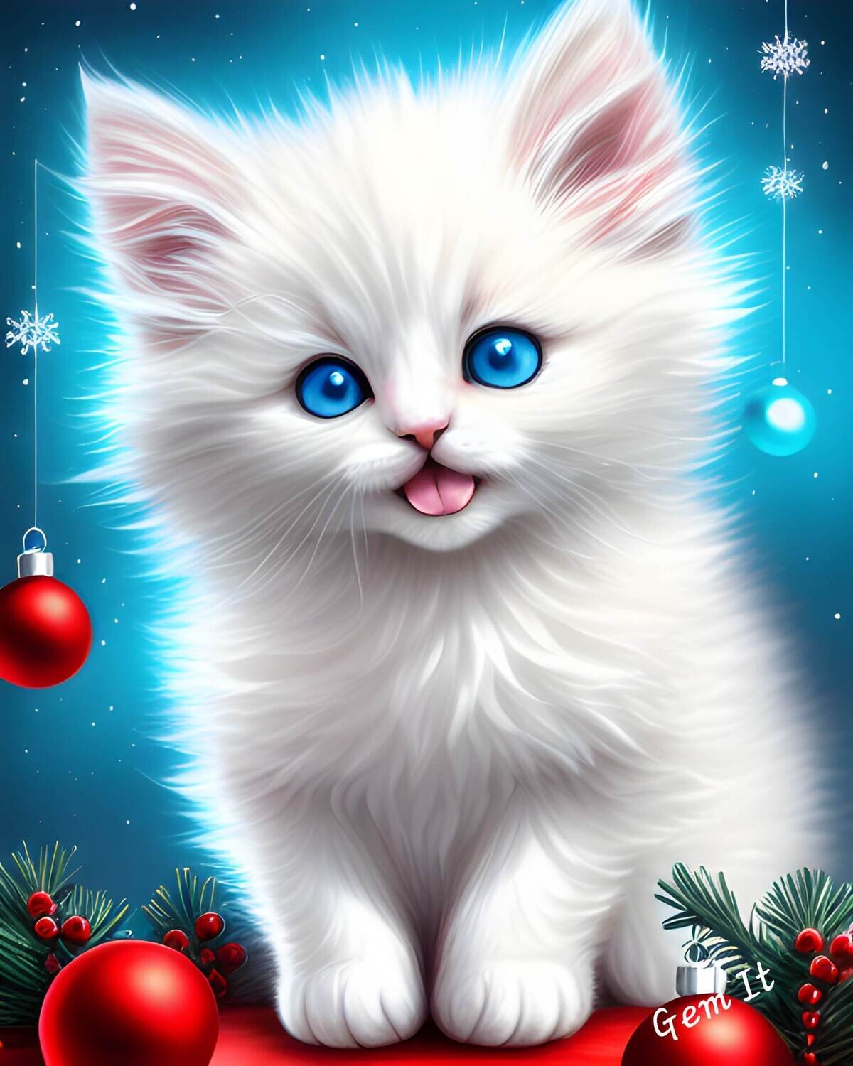 Christmas Kitty 667 - Specially ordered for you. Delivery is approximately 4 - 6 weeks.
