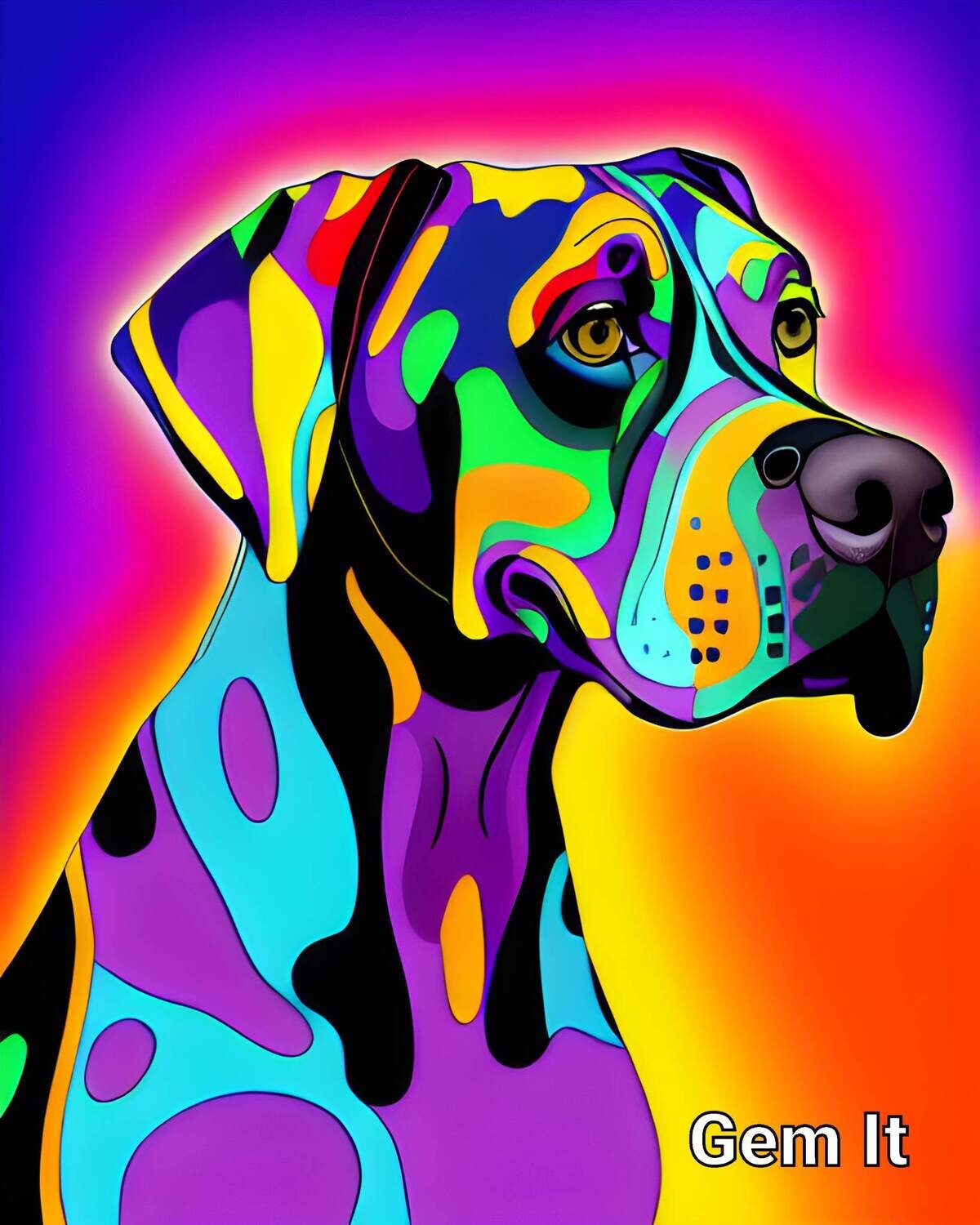 Colourful Dog 901 - Specially ordered for you. Delivery is approximately 4 - 6 weeks.