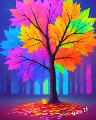 Colourful Tree 944 - Specially ordered for you. Delivery is approximately 4 - 6 weeks.