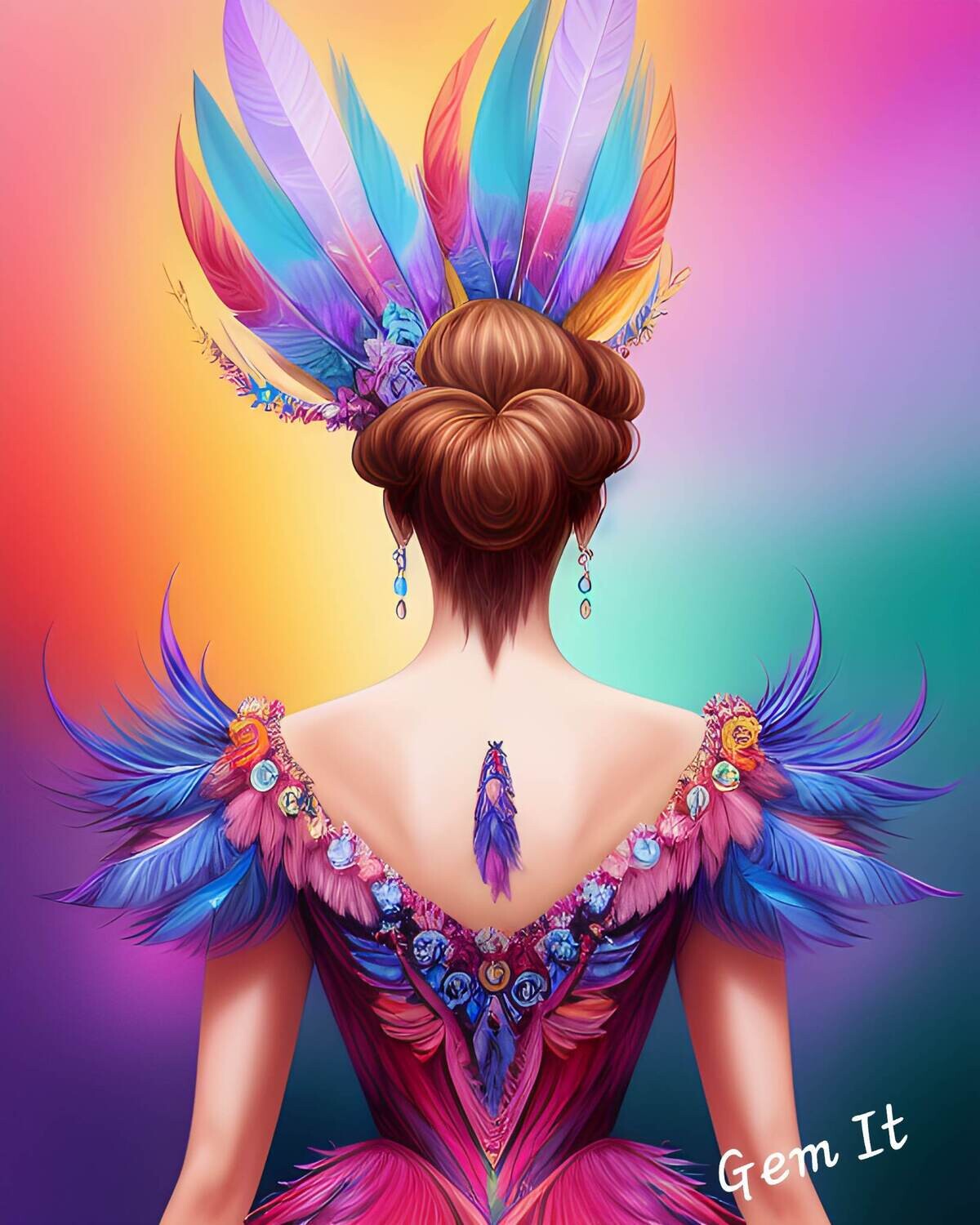 Lady Feather 579  - Specially ordered for you. Delivery is approximately 4 - 6 weeks.