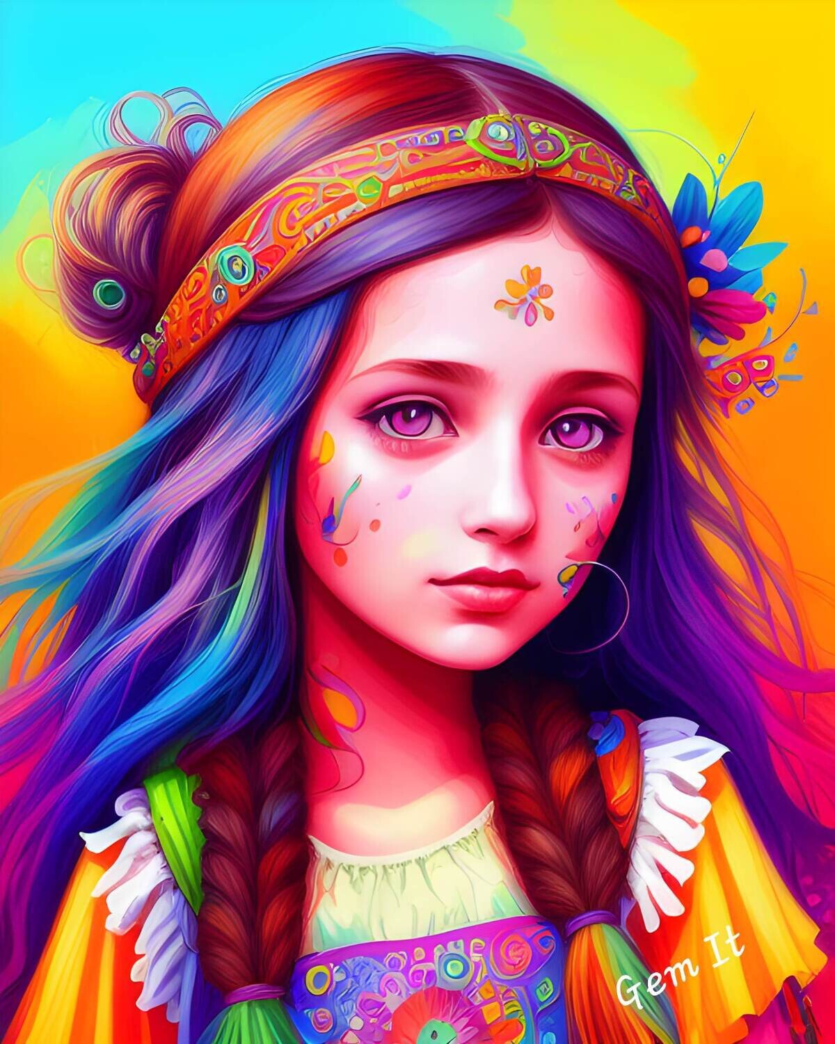 Hippie Girl 844  - Specially ordered for you. Delivery is approximately 4 - 6 weeks.