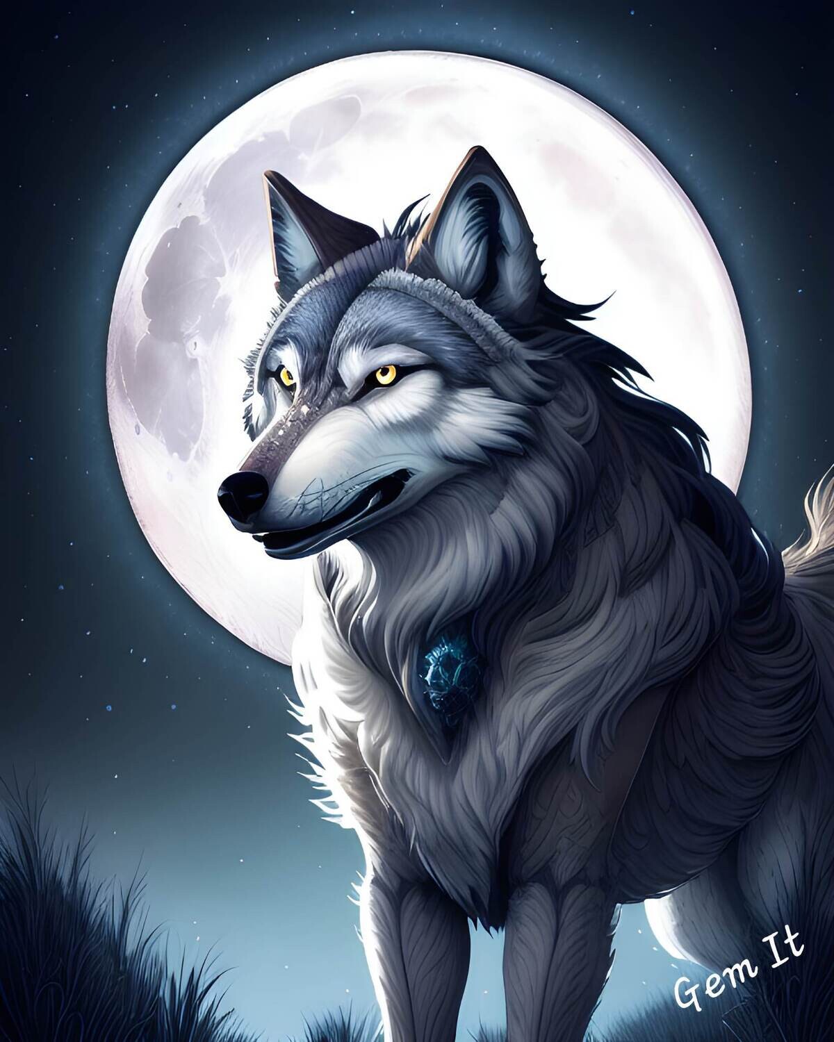 Full Moon Wolf 606- Specially ordered for you. Delivery is approximately 4 - 6 weeks.