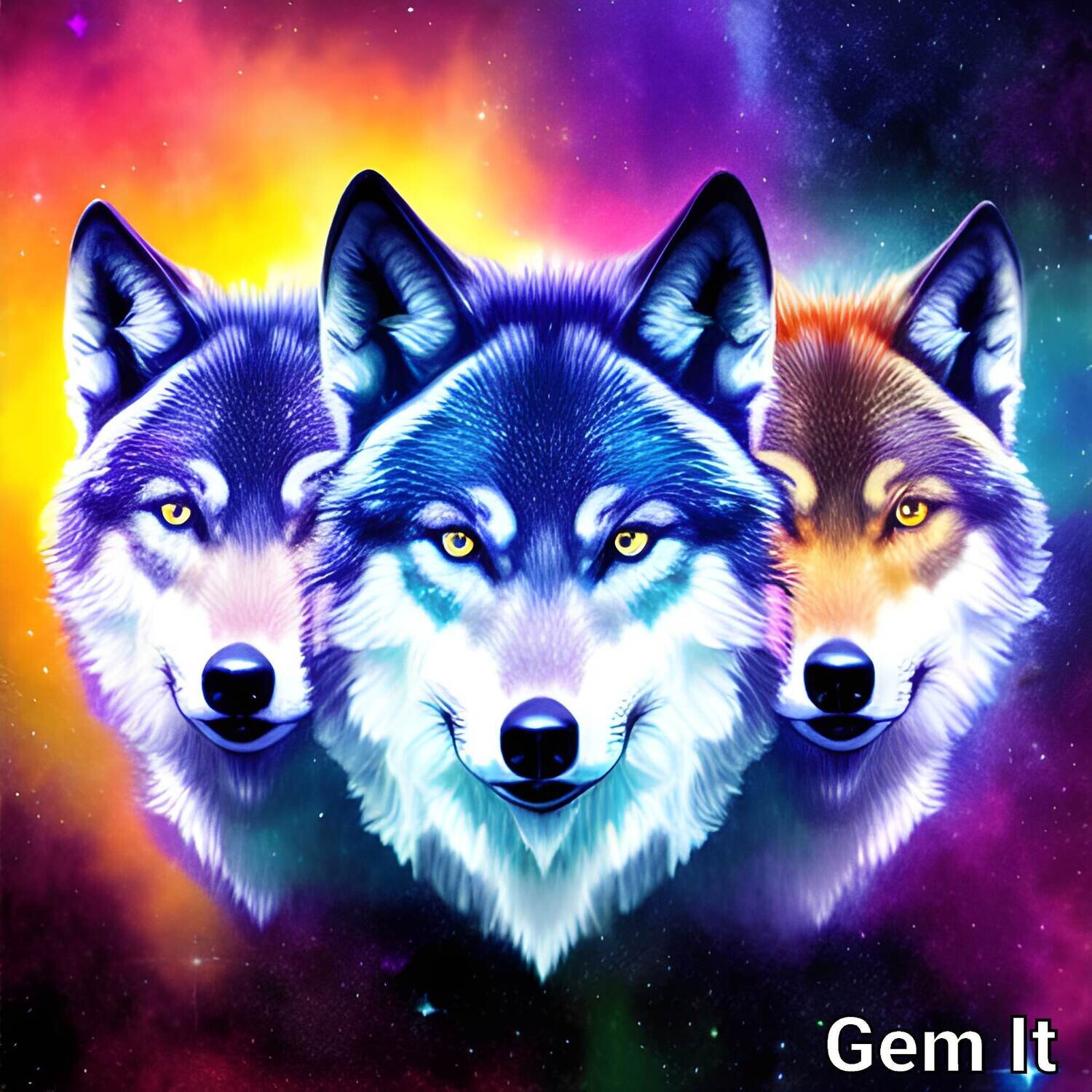 3 Wolves 911 - Full Drill Diamond Painting - Specially ordered for you. Delivery is approximately 4 - 6 weeks.