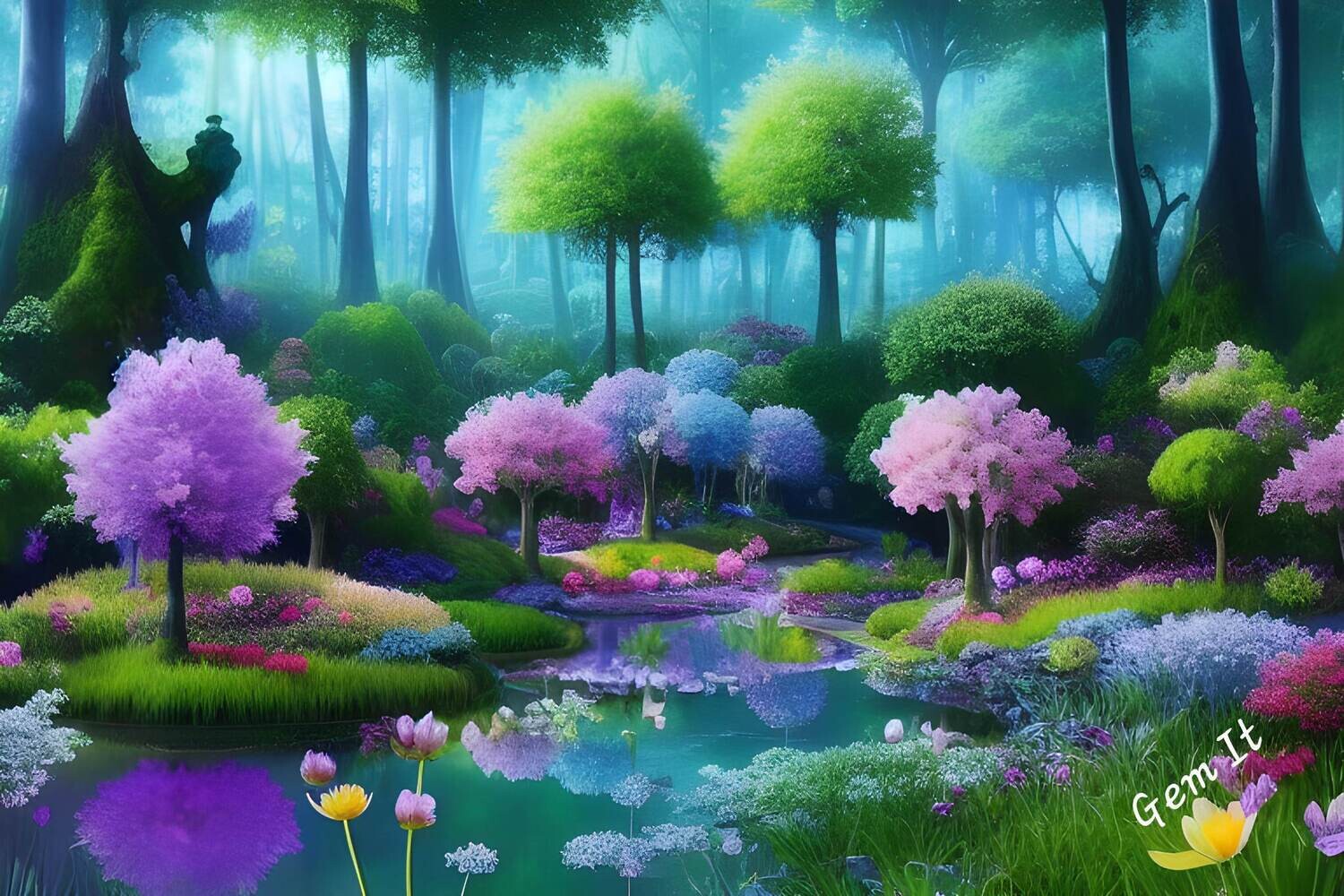 Fantasy Garden 149 - Specially ordered for you. Delivery is approximately 4 - 6 weeks.
