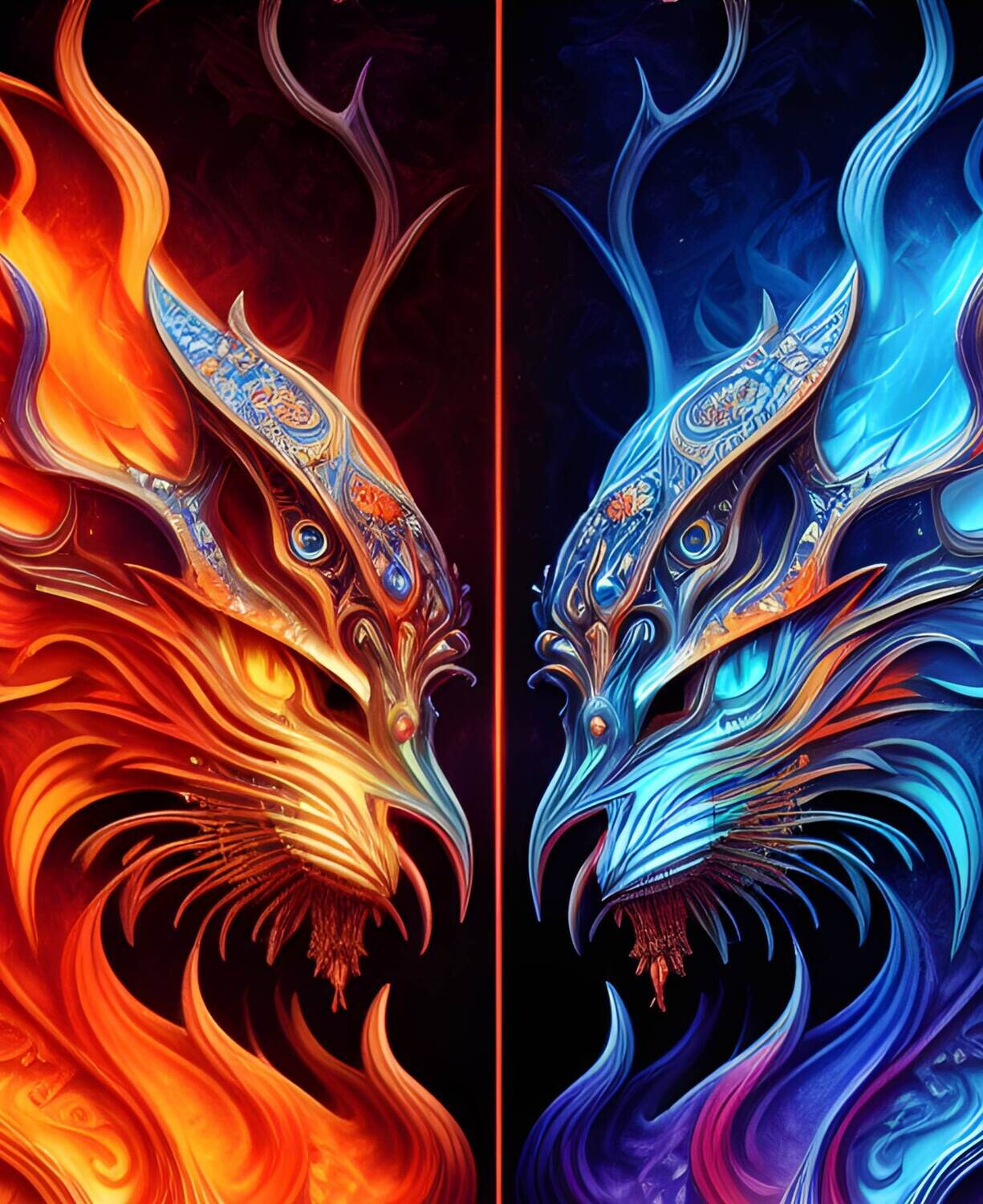 Fire and Ice Dragons 996 - Specially ordered for you. Delivery is approximately 4 - 6 weeks.