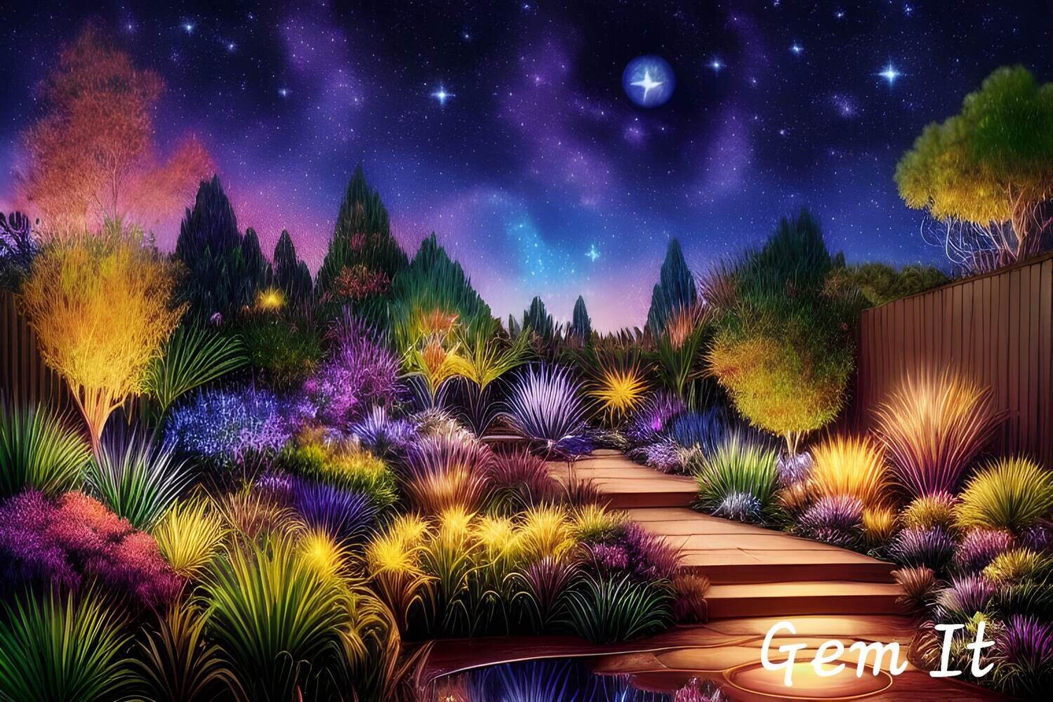 Fantasy Garden 887 - Specially ordered for you. Delivery is approximately 4 - 6 weeks.