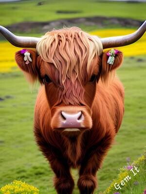 Highland Cow 263 - Specially ordered for you. Delivery is approximately 4 - 6 weeks.