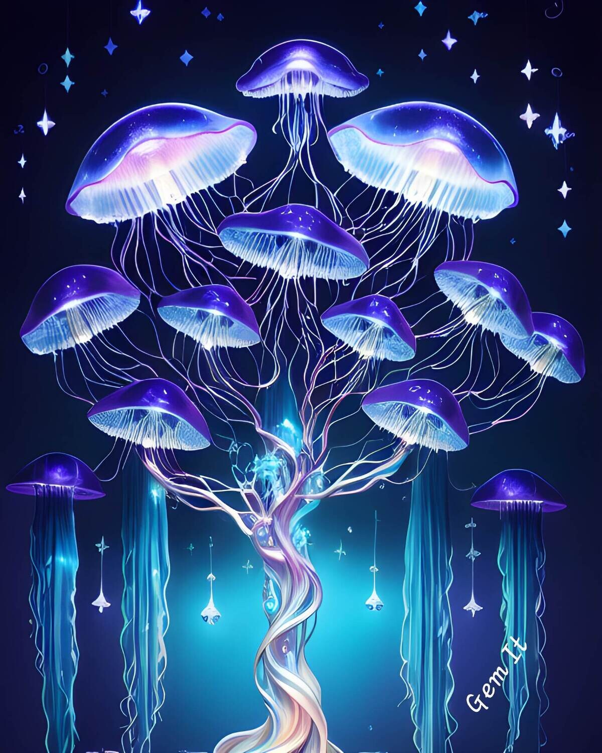 Jellyfish Tree 174 - Specially ordered for you. Delivery is approximately 4 - 6 weeks.