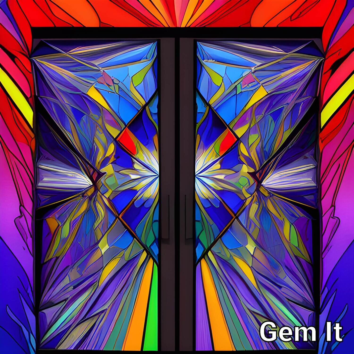 Abstract Door 1011 - Full Drill Diamond Painting - Specially ordered for you. Delivery is approximately 4 - 6 weeks.