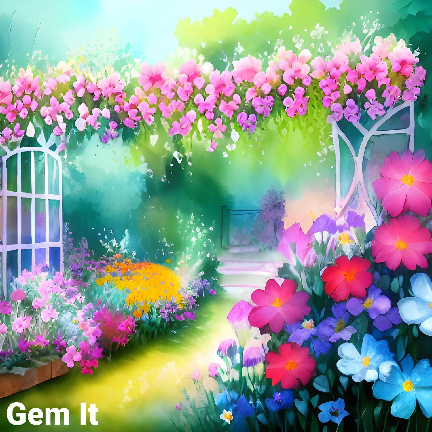 Flower Garden 2 - Full Drill Diamond Painting - Specially ordered for you. Delivery is approximately 4 - 6 weeks.