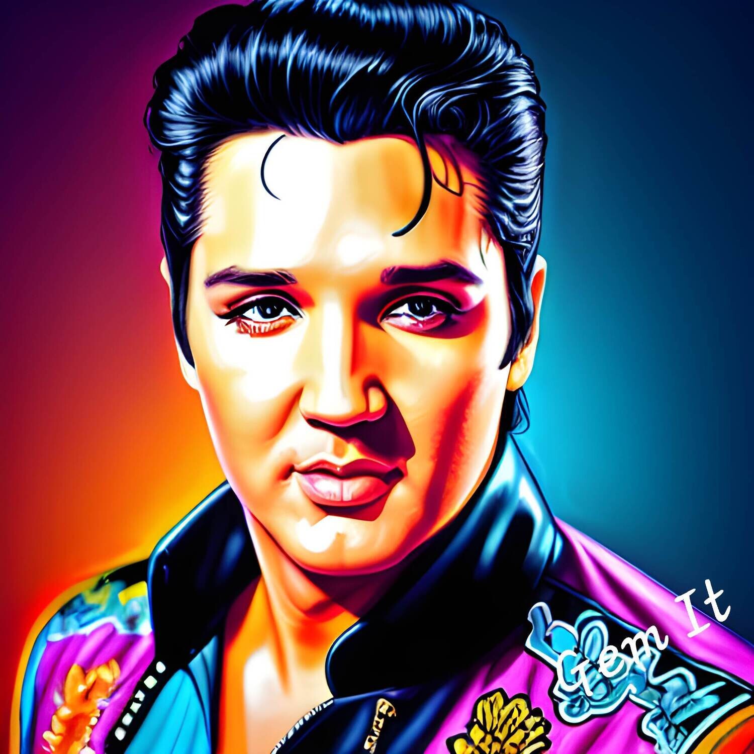 Elvis 1 - Full Drill Diamond Painting - Specially ordered for you. Delivery is approximately 4 - 6 weeks.