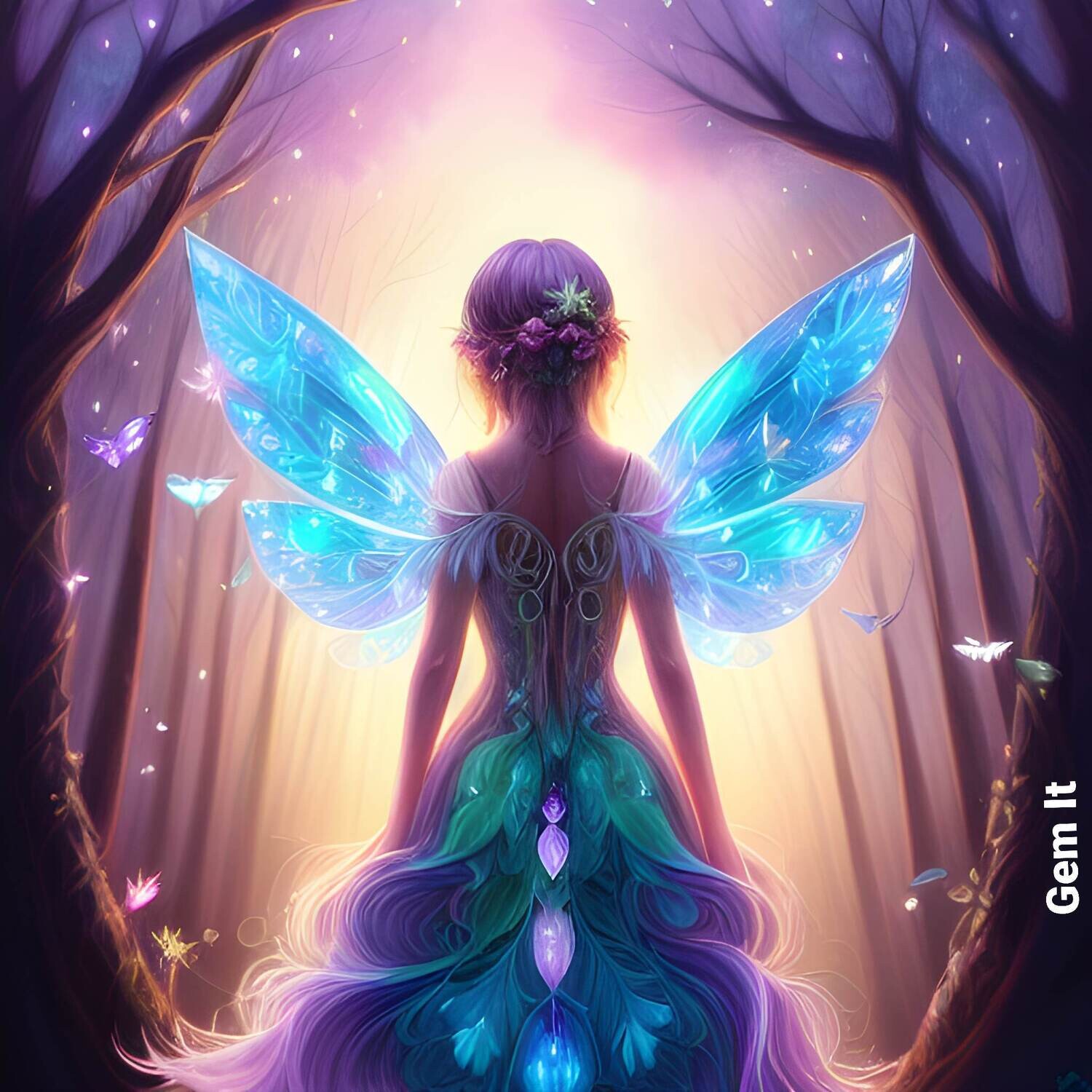 Fairy 4 - Full Drill Diamond Painting - Specially ordered for you. Delivery is approximately 4 - 6 weeks.
