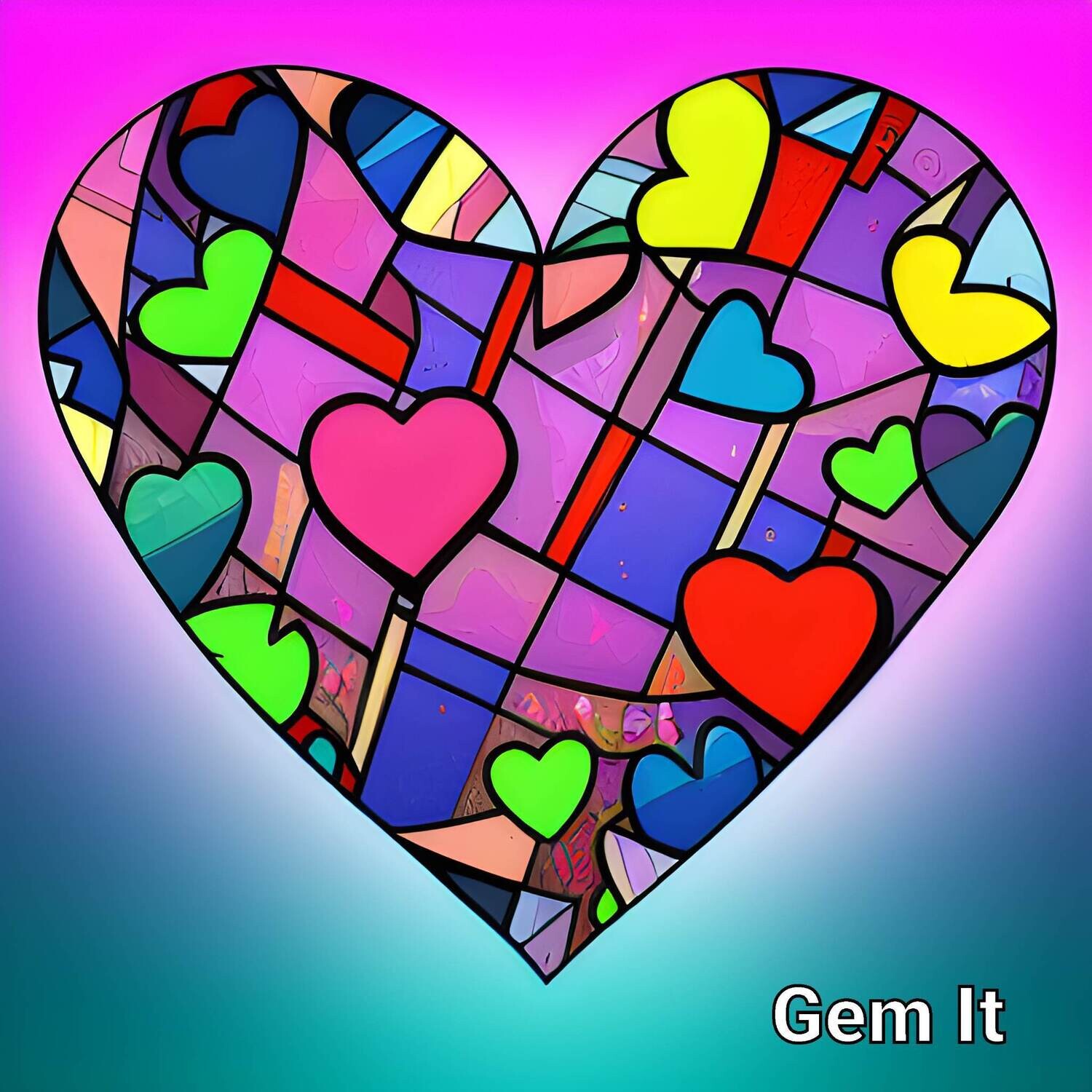 Heart 1023 - Full Drill Diamond Painting - Specially ordered for you. Delivery is approximately 4 - 6 weeks.