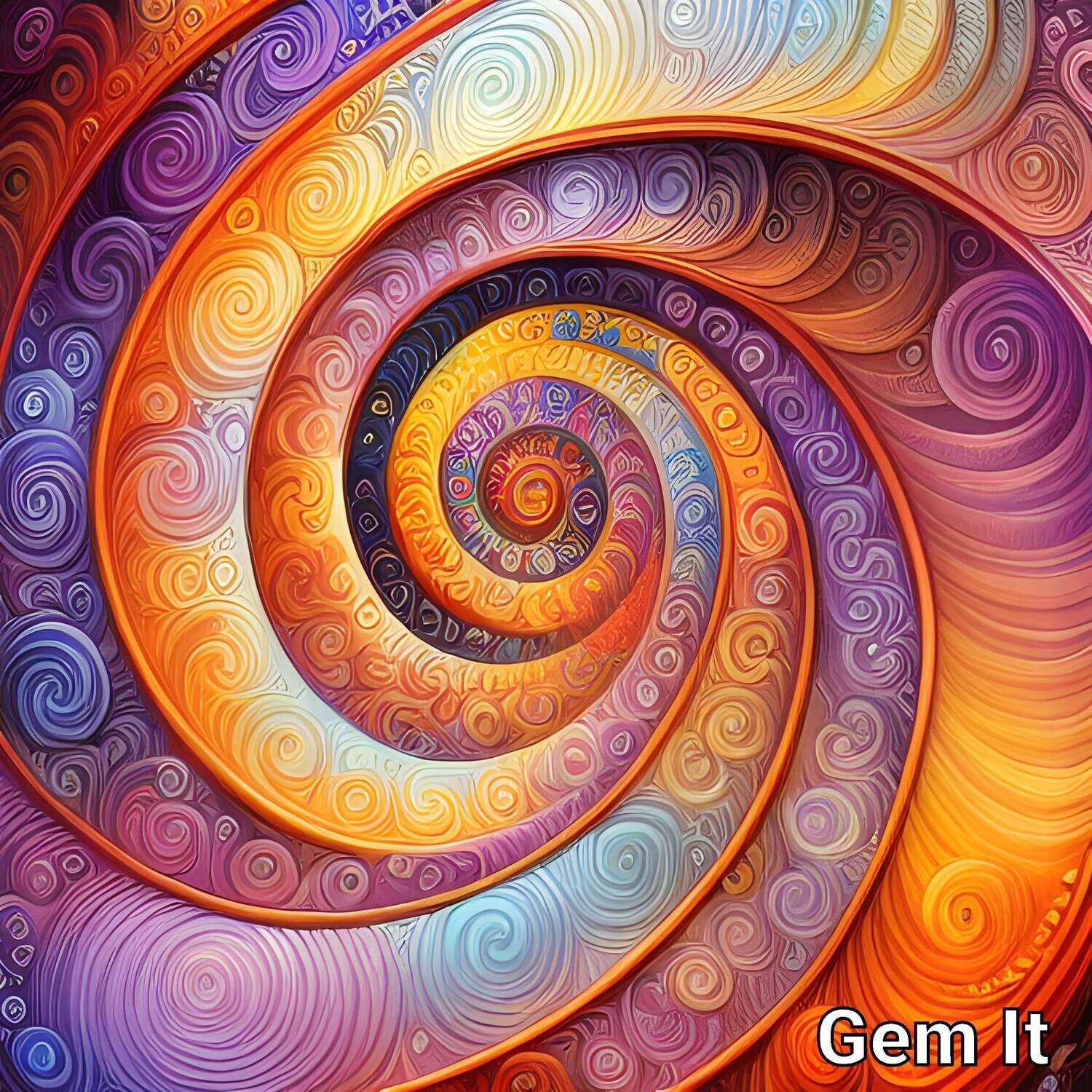 Fancy Swirl - Full Drill Diamond Painting - Specially ordered for you. Delivery is approximately 4 - 6 weeks.