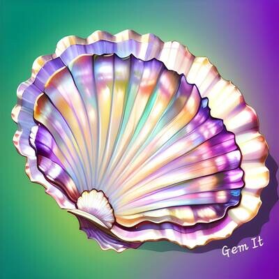 Oyster Shell 573- Full Drill Diamond Painting - Specially ordered for you. Delivery is approximately 4 - 6 weeks.