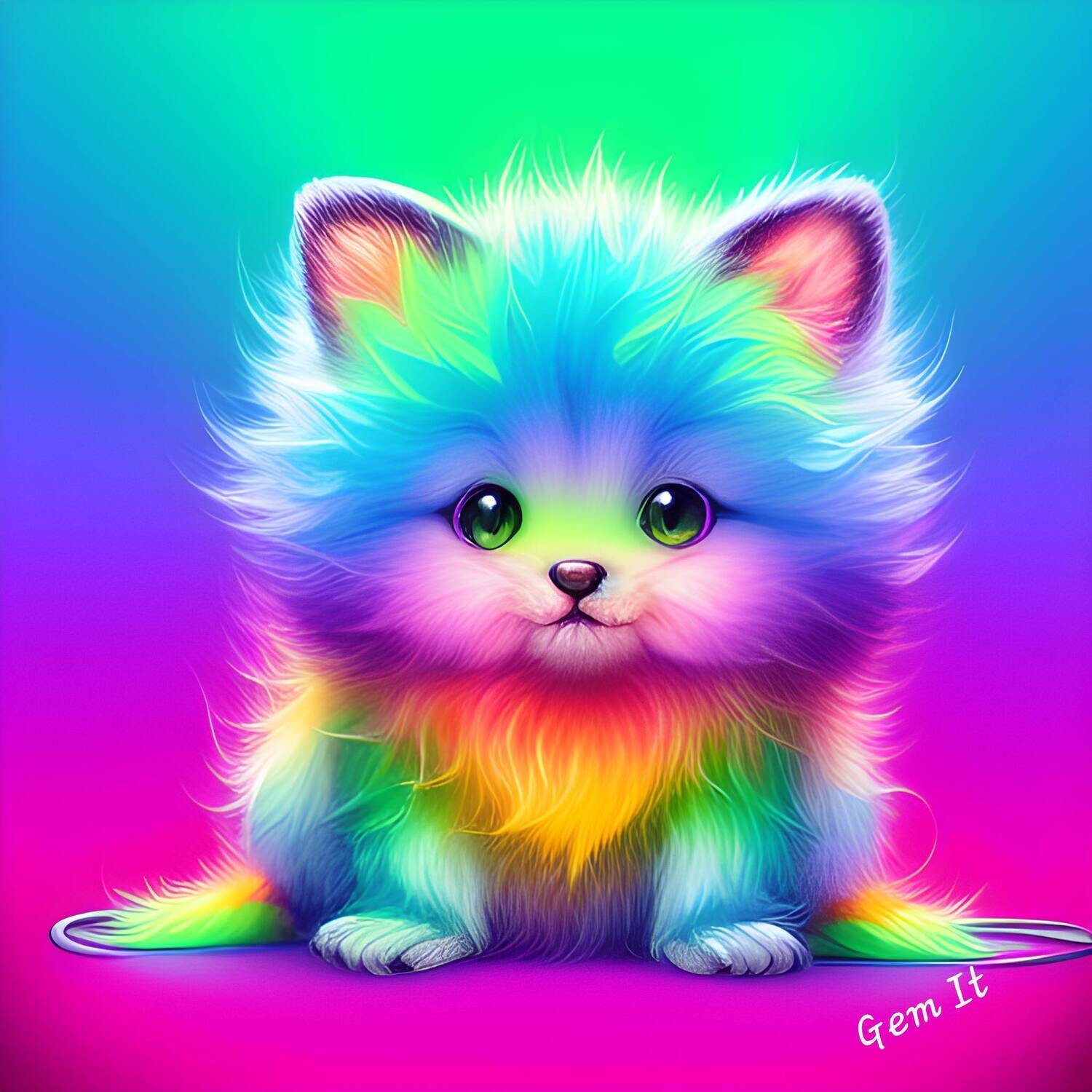 Fluffy Friend 757 - Full Drill Diamond Painting - Specially ordered for you. Delivery is approximately 4 - 6 weeks.