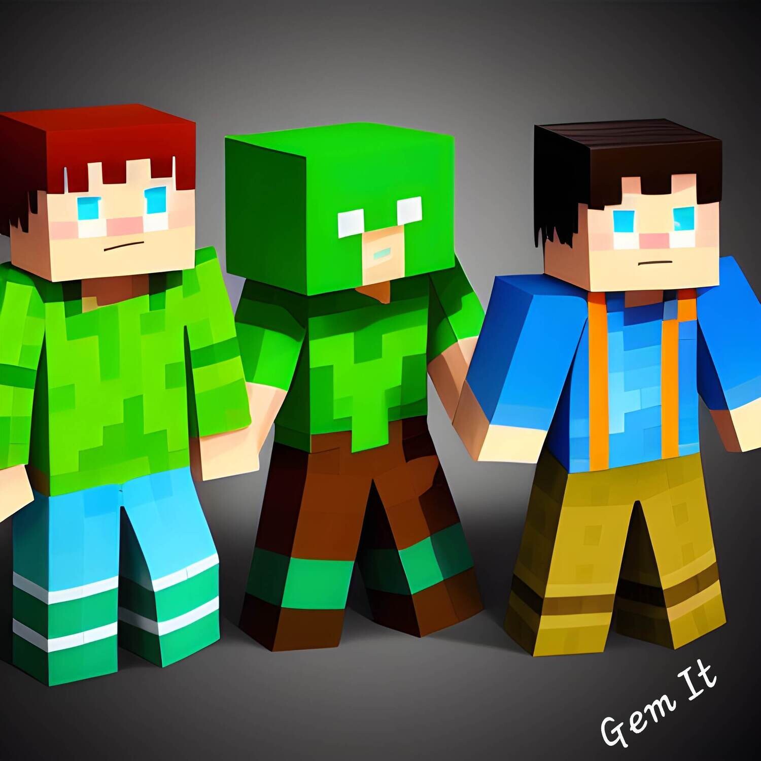 Minecraft 224 - Full Drill Diamond Painting - Specially ordered for you. Delivery is approximately 4 - 6 weeks.